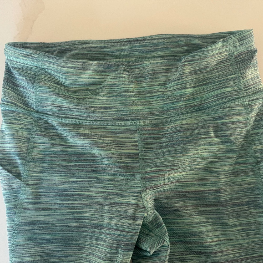 Lululemon multi color leggings size 6